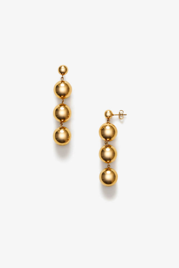 Anni Lu Hi Ho Gold Earrings