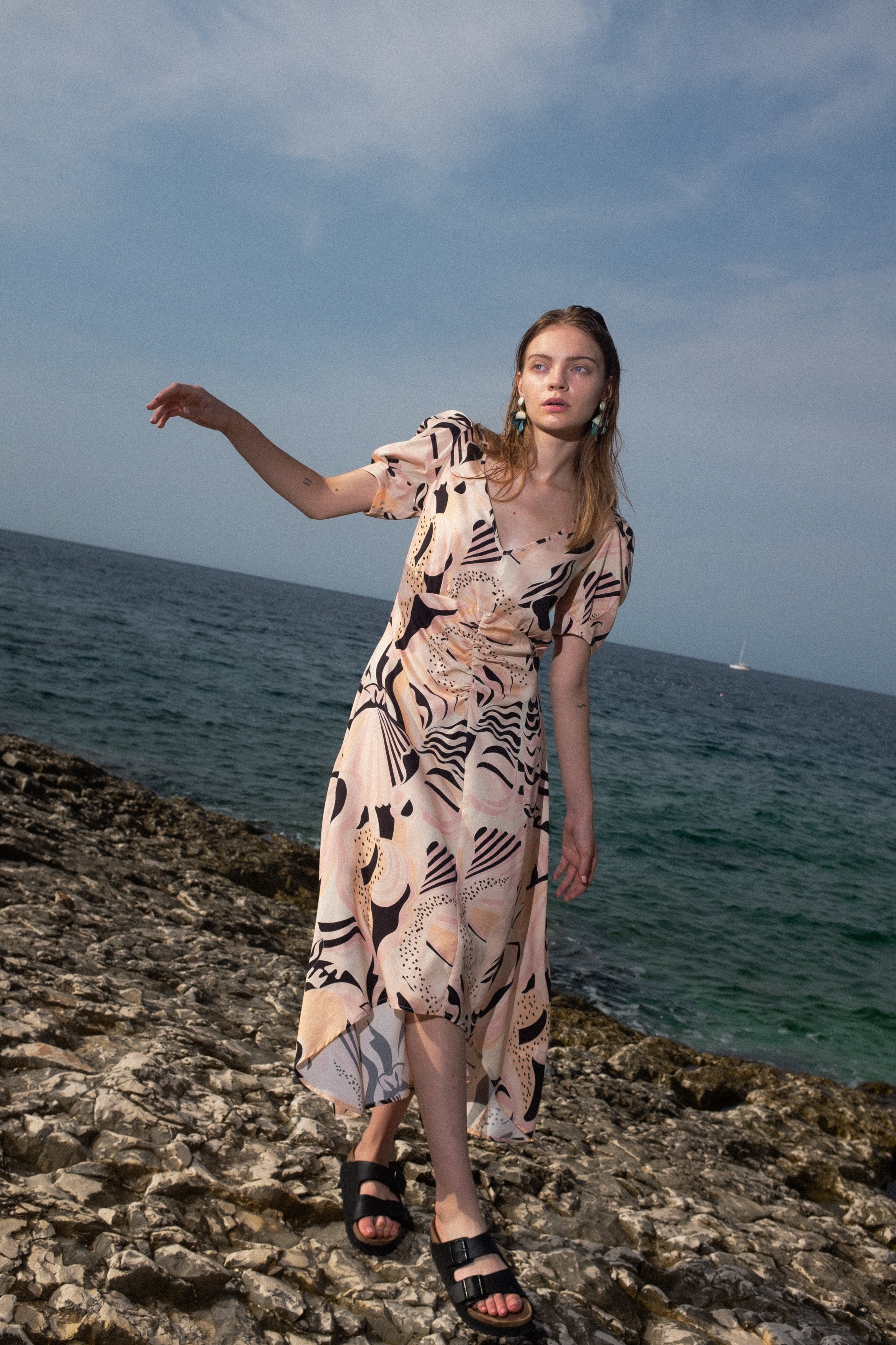 Untitled in Motion Anoita Dress - Shells