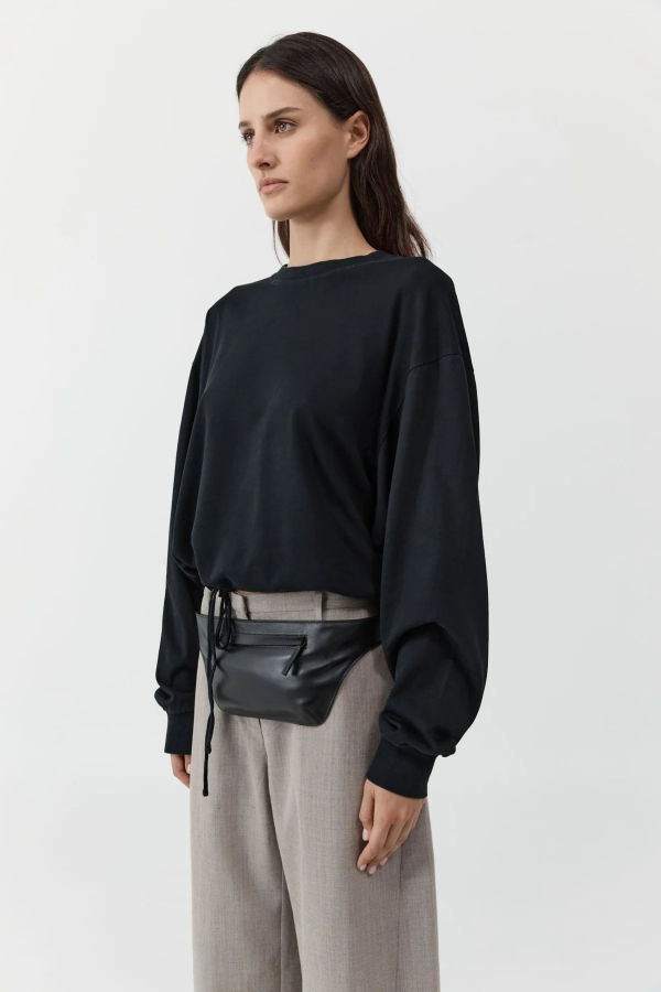 St. Agni Arc Belt Bag - Black