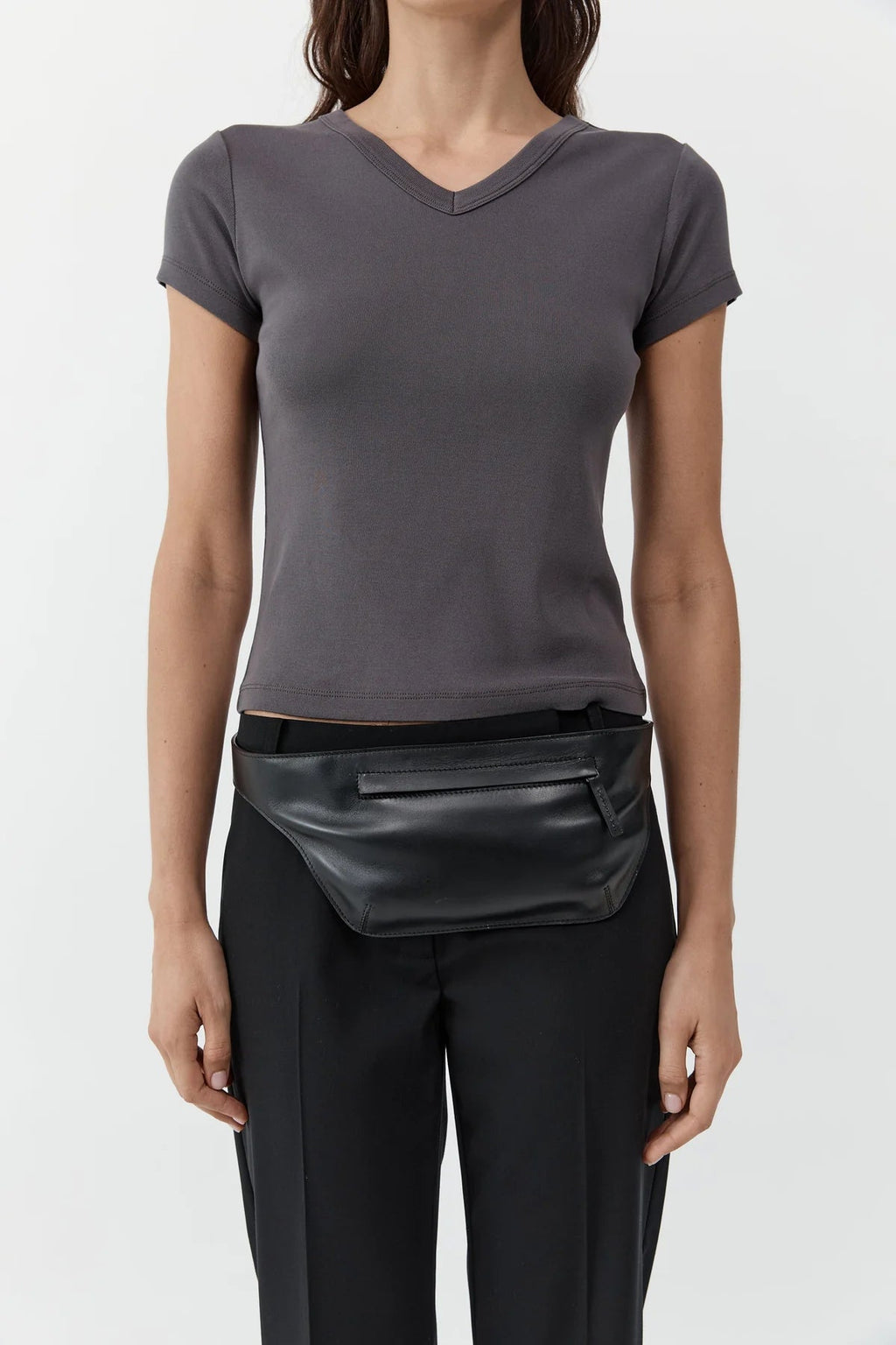 St. Agni Arc Belt Bag - Black