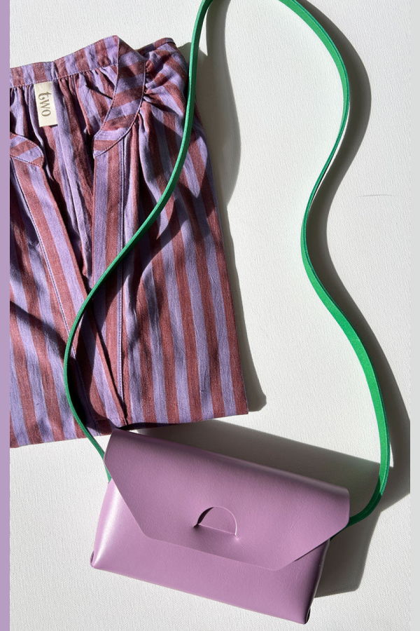 Archipel No. 23 L'Enveloppe Mini Bag - Lilac