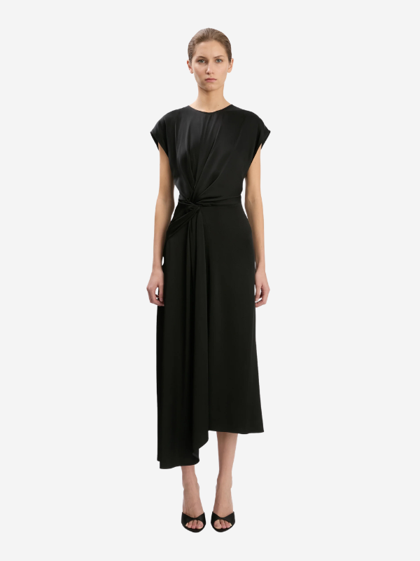 Victoria Beckham Aria Twist Waist Dress