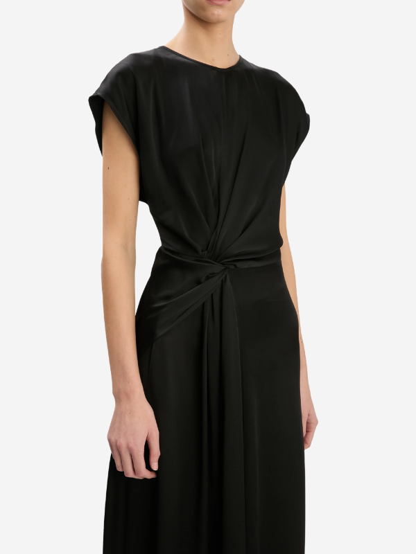 Victoria Beckham Aria Twist Waist Dress