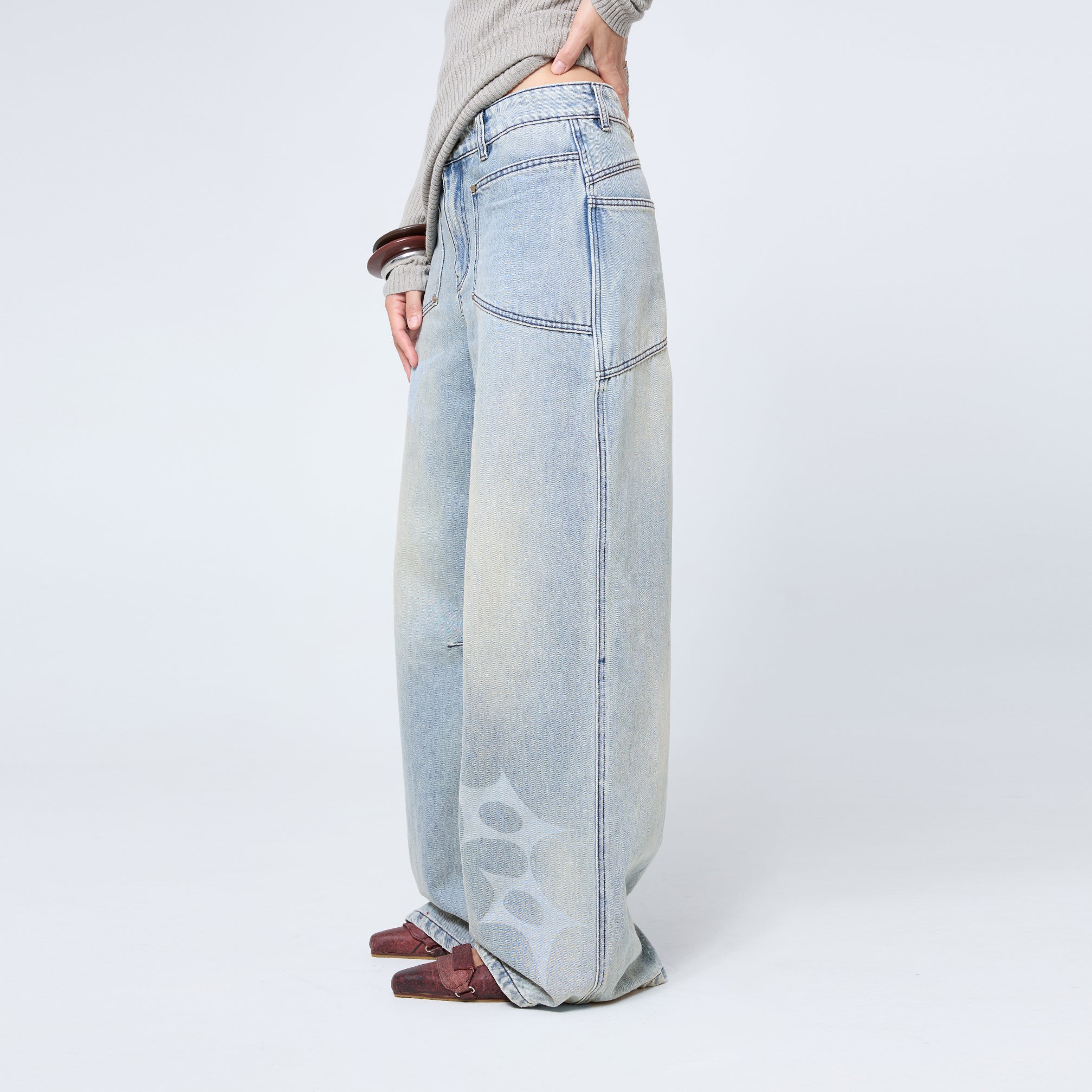 Arthur Slouchy Spike Jeans