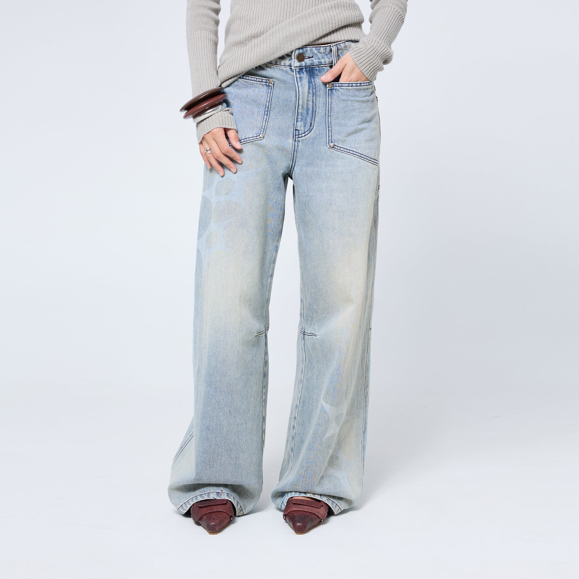 Arthur Slouchy Spike Jeans