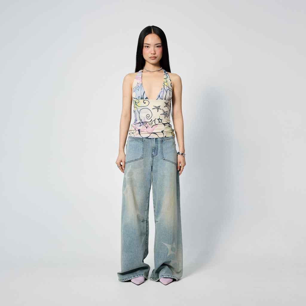 Arthur Slouchy Spike Jeans