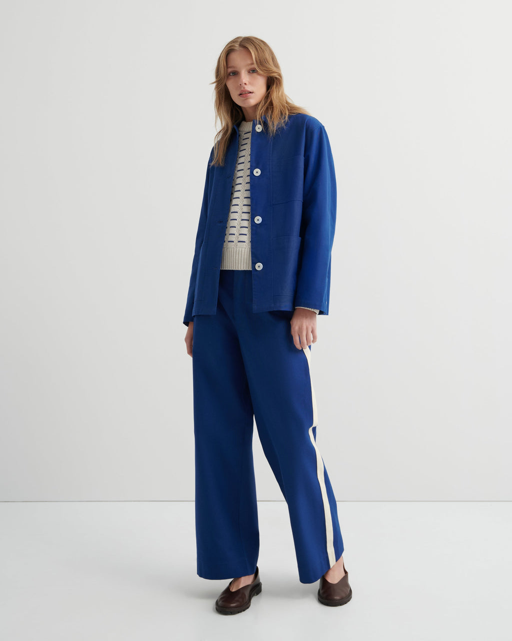 Kowtow Artisan Jacket - Factory Blue