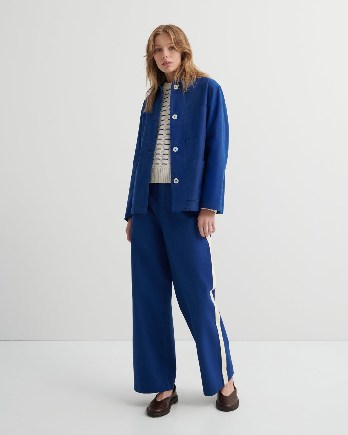 Kowtow Artisan Jacket - Factory Blue