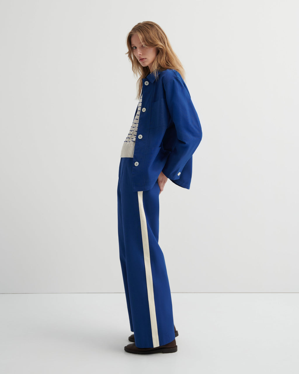 Kowtow Artisan Jacket - Factory Blue