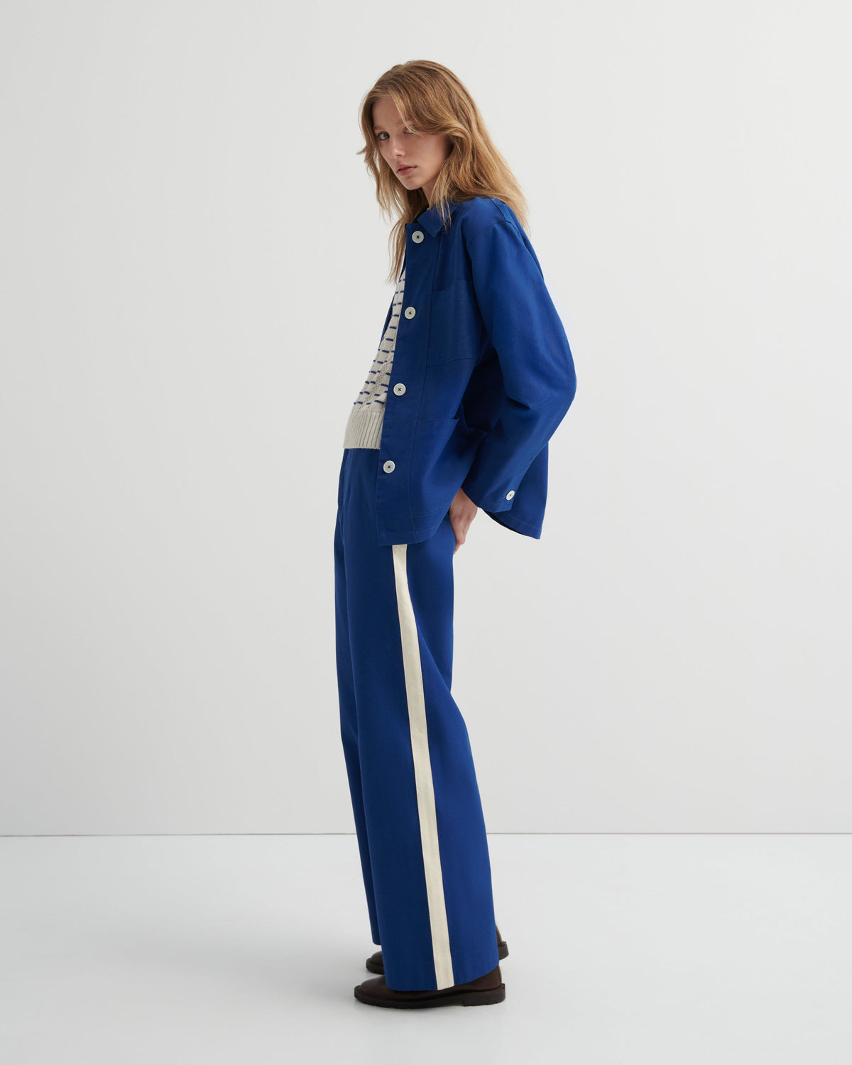 Kowtow Artisan Jacket - Factory Blue