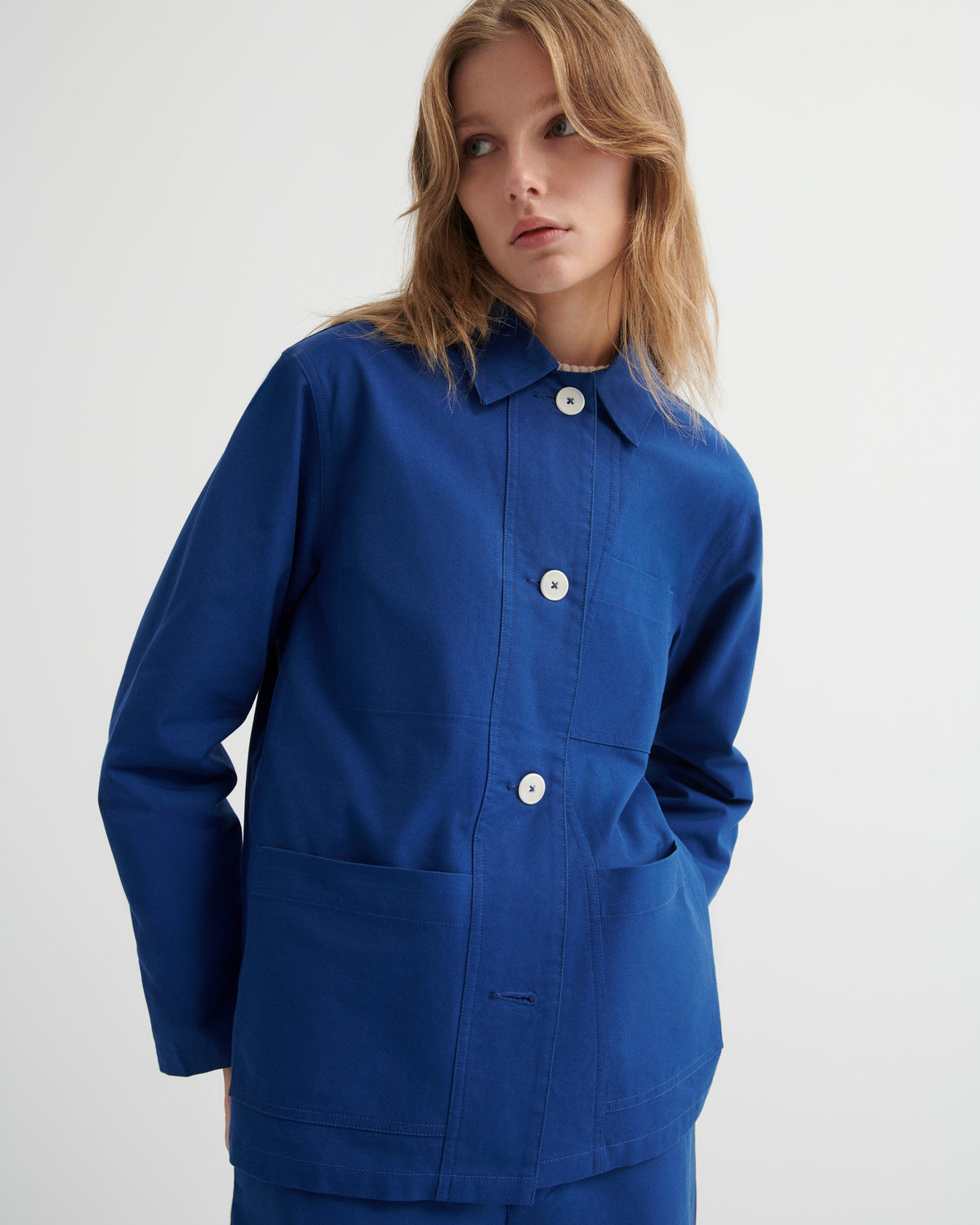 Kowtow Artisan Jacket - Factory Blue