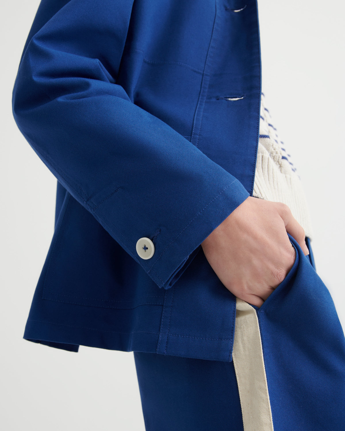 Kowtow Artisan Jacket - Factory Blue