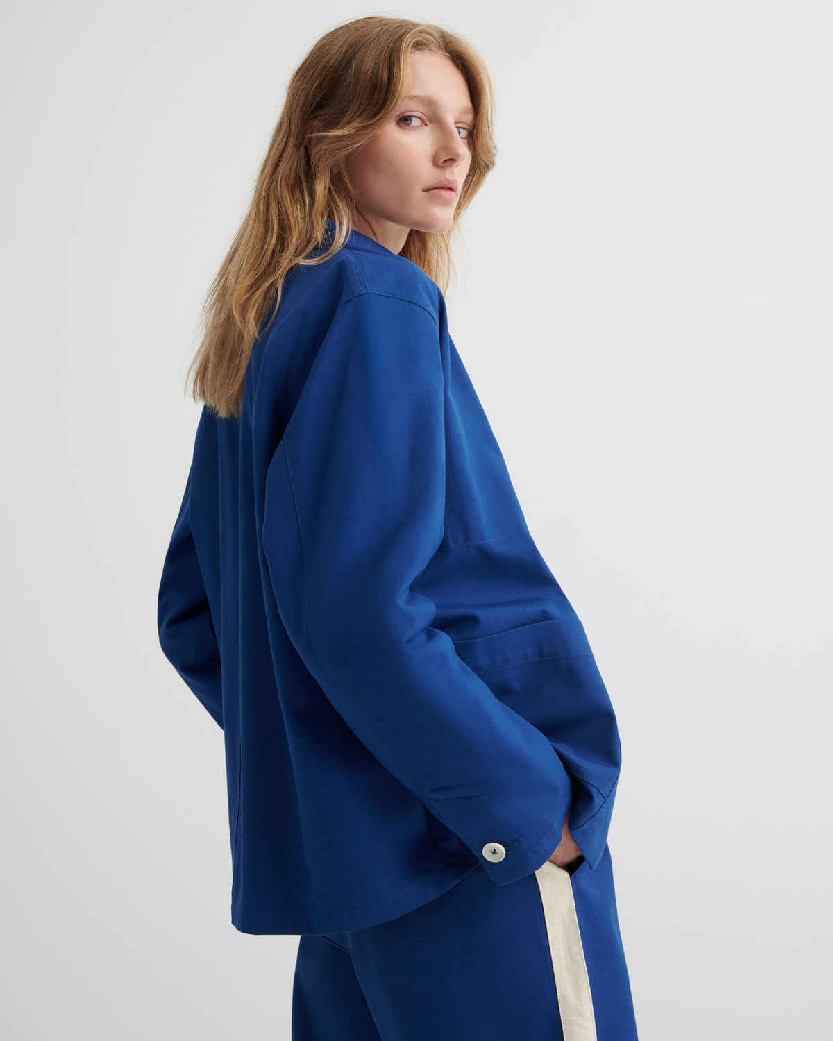 Kowtow Artisan Jacket - Factory Blue