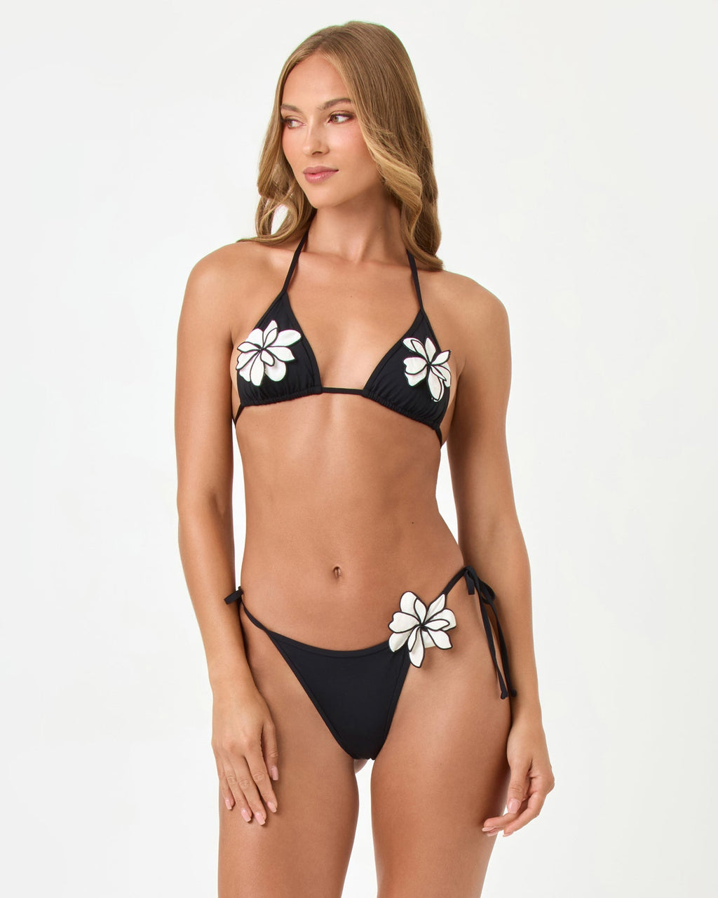 L*Space Aspen Bikini Top - Black