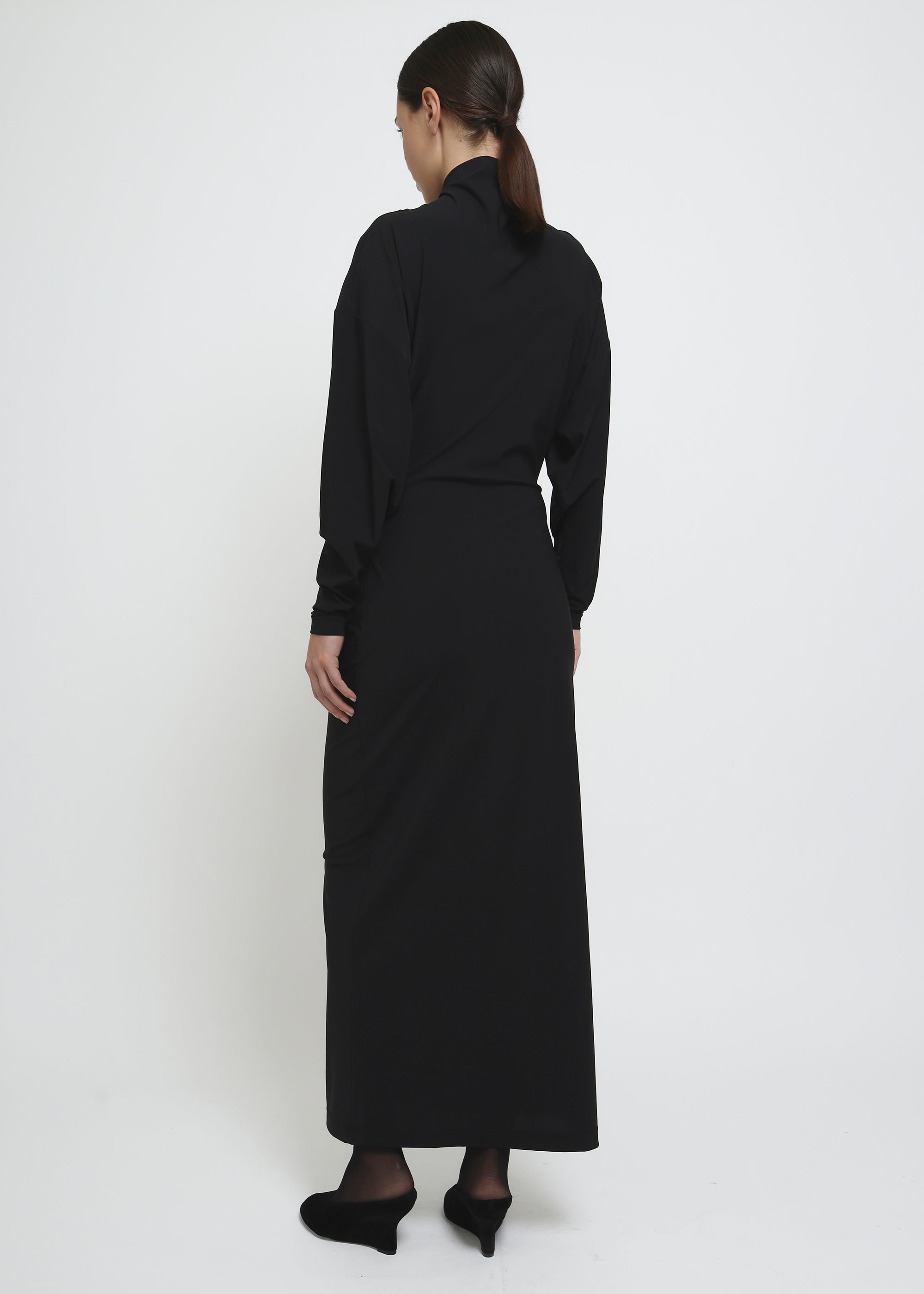 REYÈM Asymmetric Longsleeve Dress