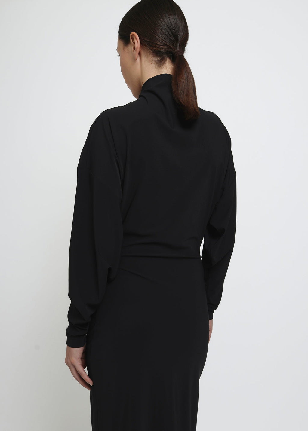 REYÈM Asymmetric Longsleeve Dress