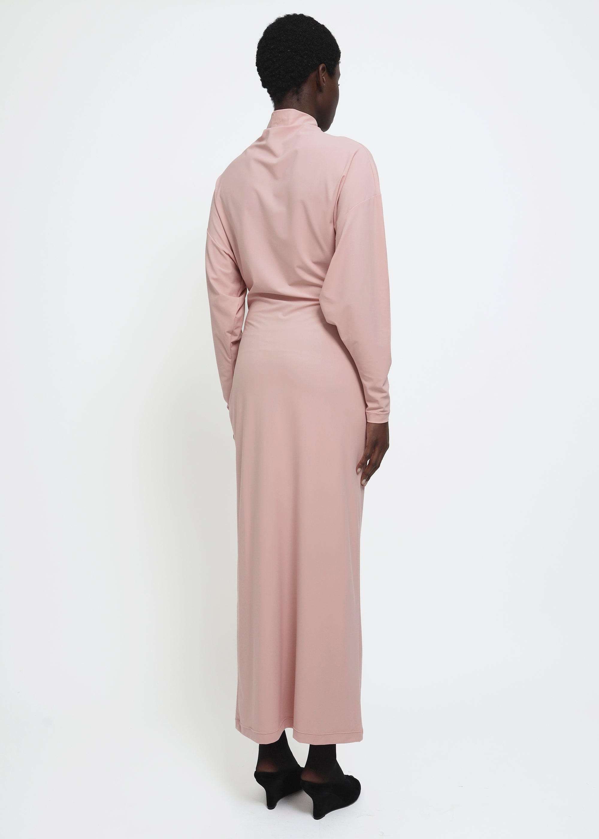 REYÈM Asymmetric Longsleeve Dress