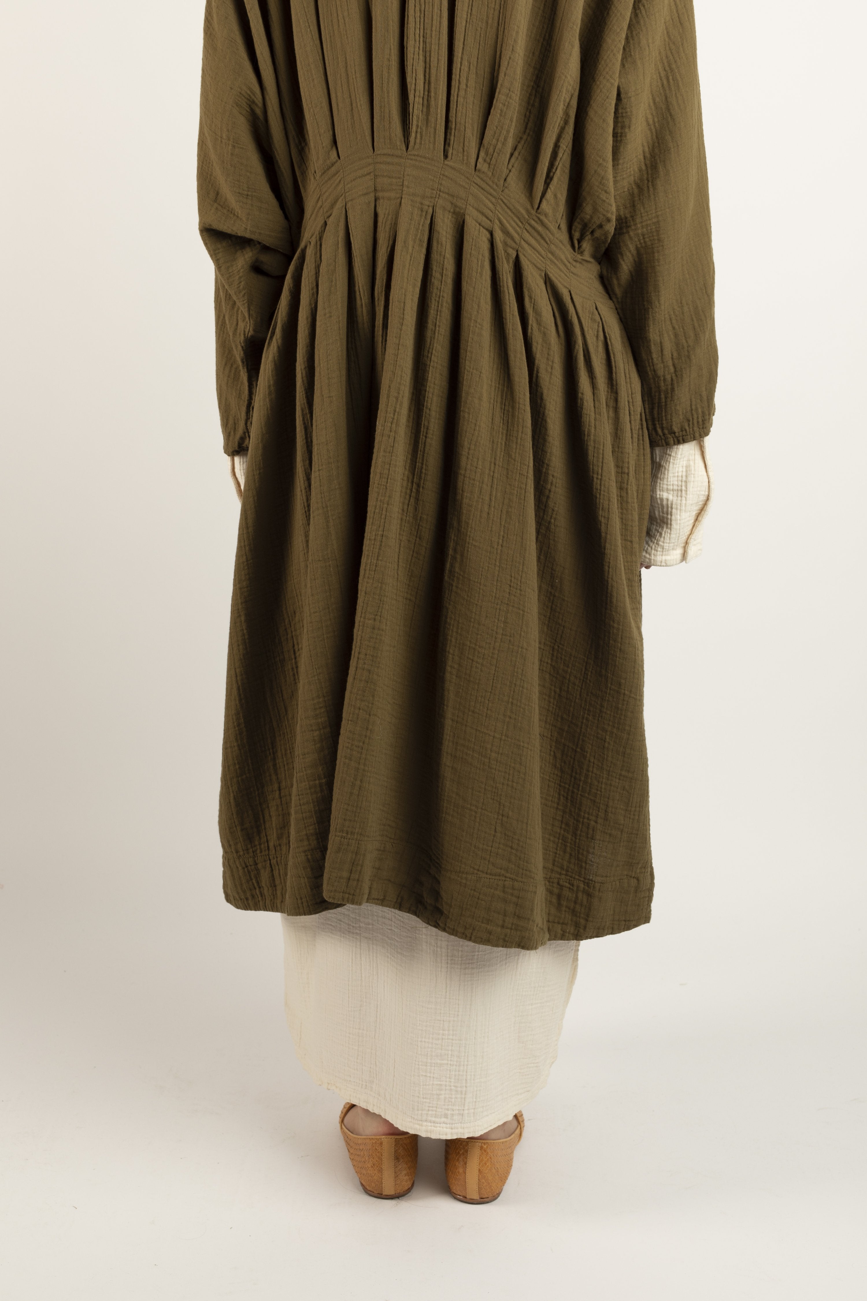 Atelier Delphine Zoe coat - kelp
