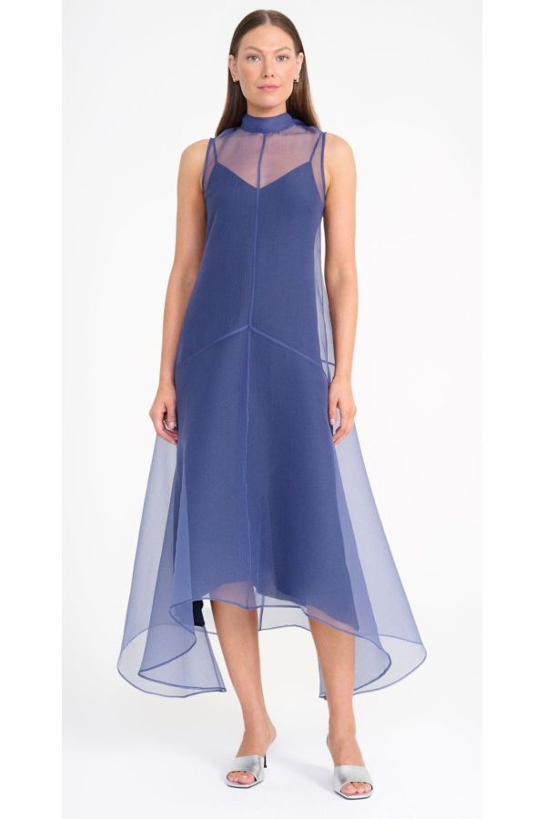 Staud Auden Dress - Navy