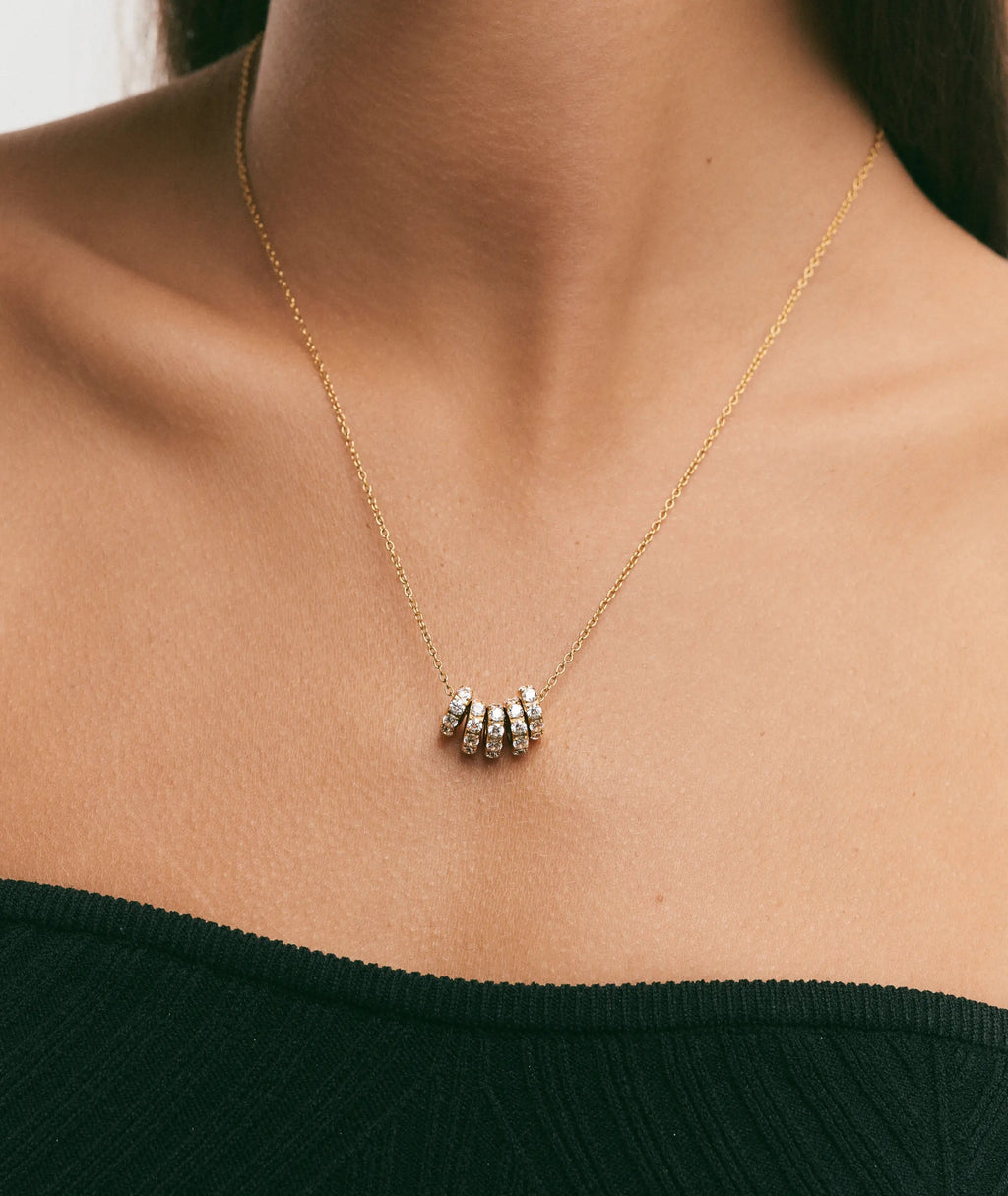 Hey Harper Aurea Circle Necklace