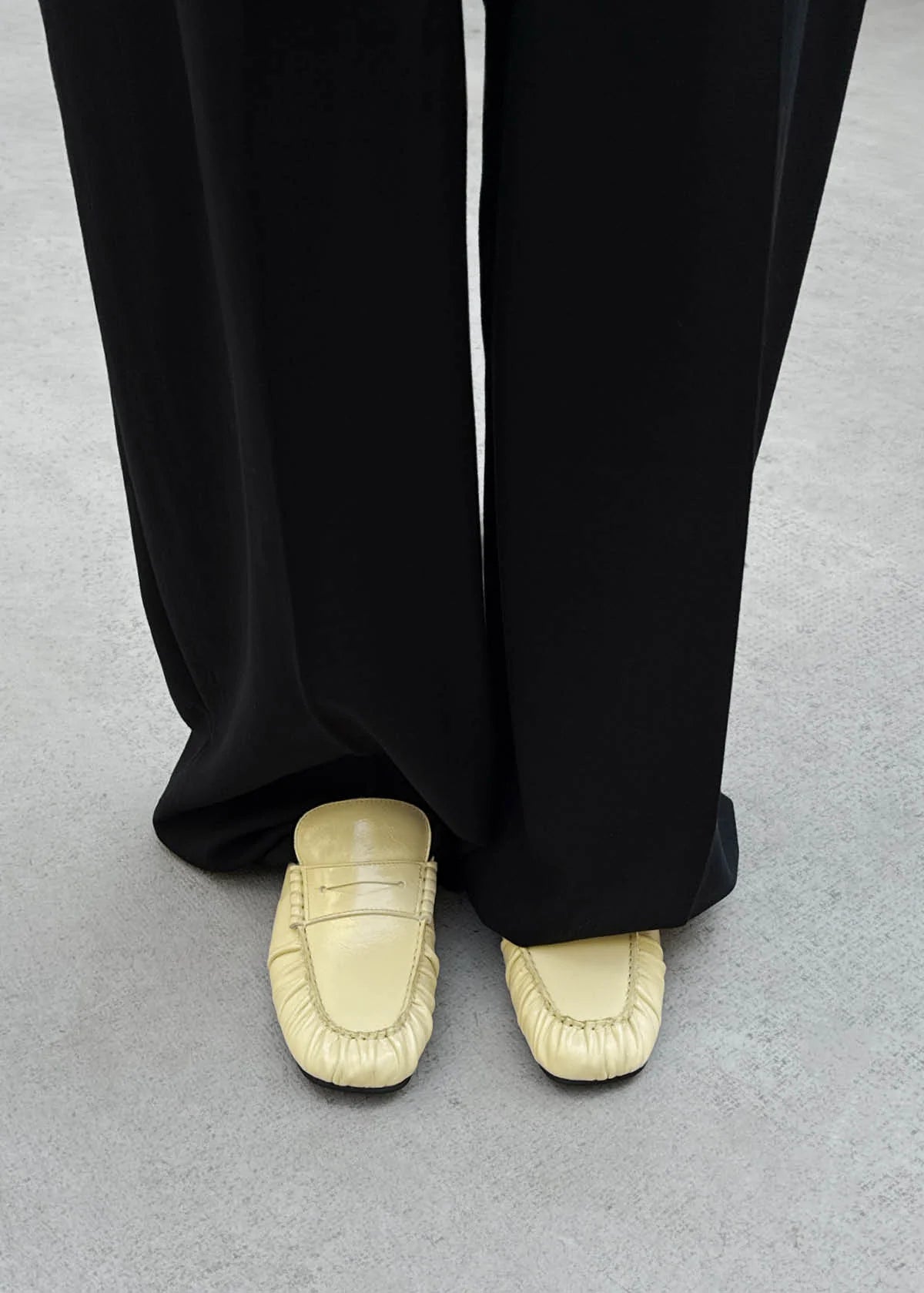 Alohas Aven Mule Patent Leather Loafers