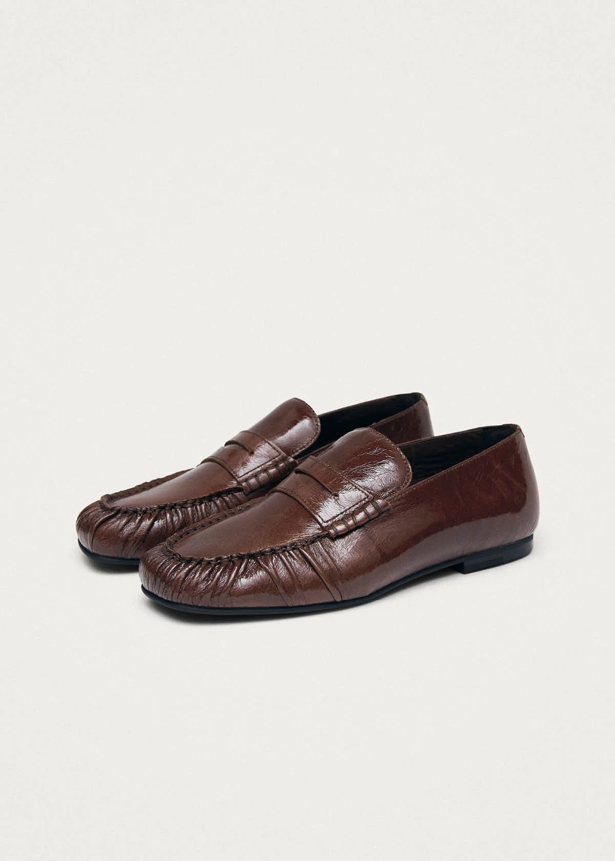 Alohas Aven Patent Leather Loafers