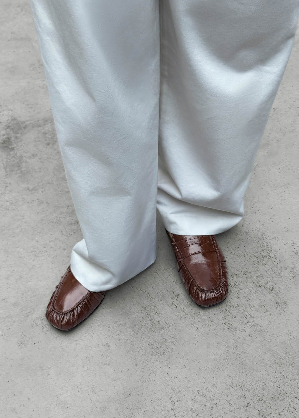 Alohas Aven Patent Leather Loafers