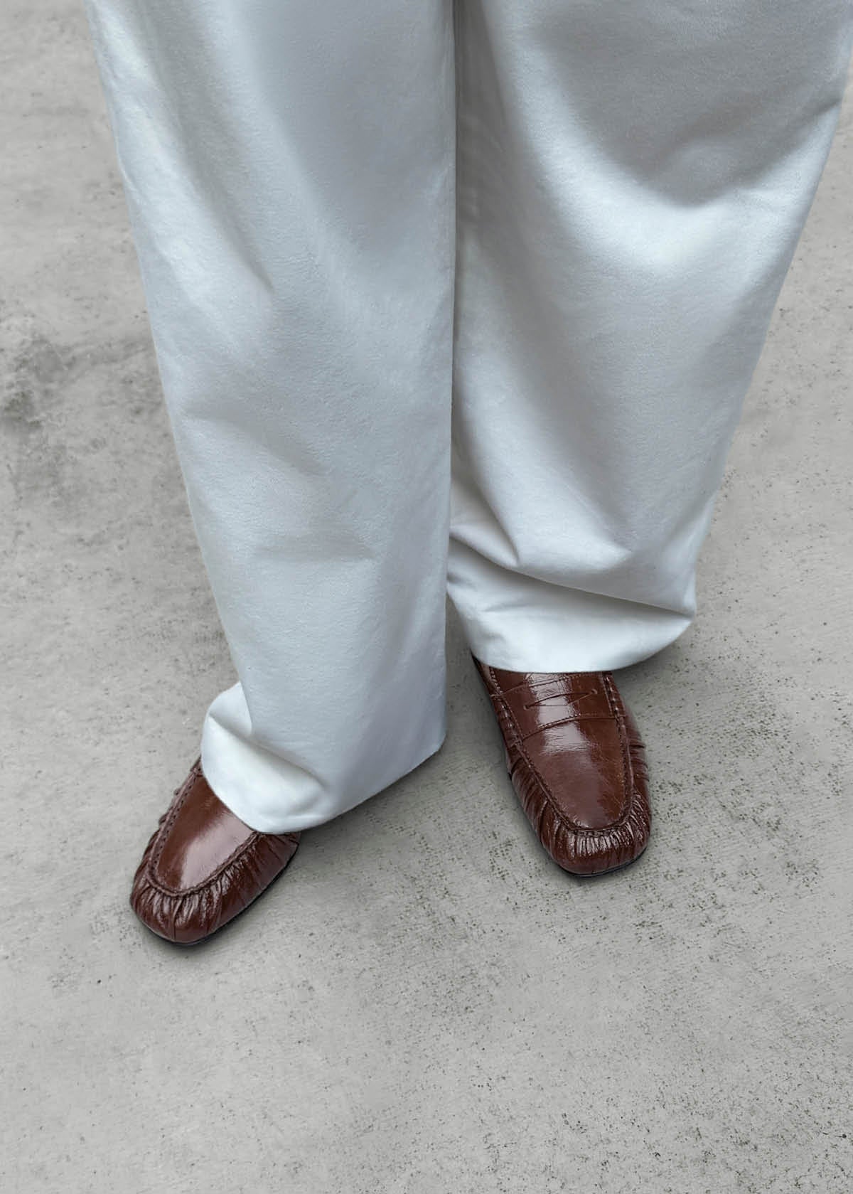 Alohas Aven Patent Leather Loafers