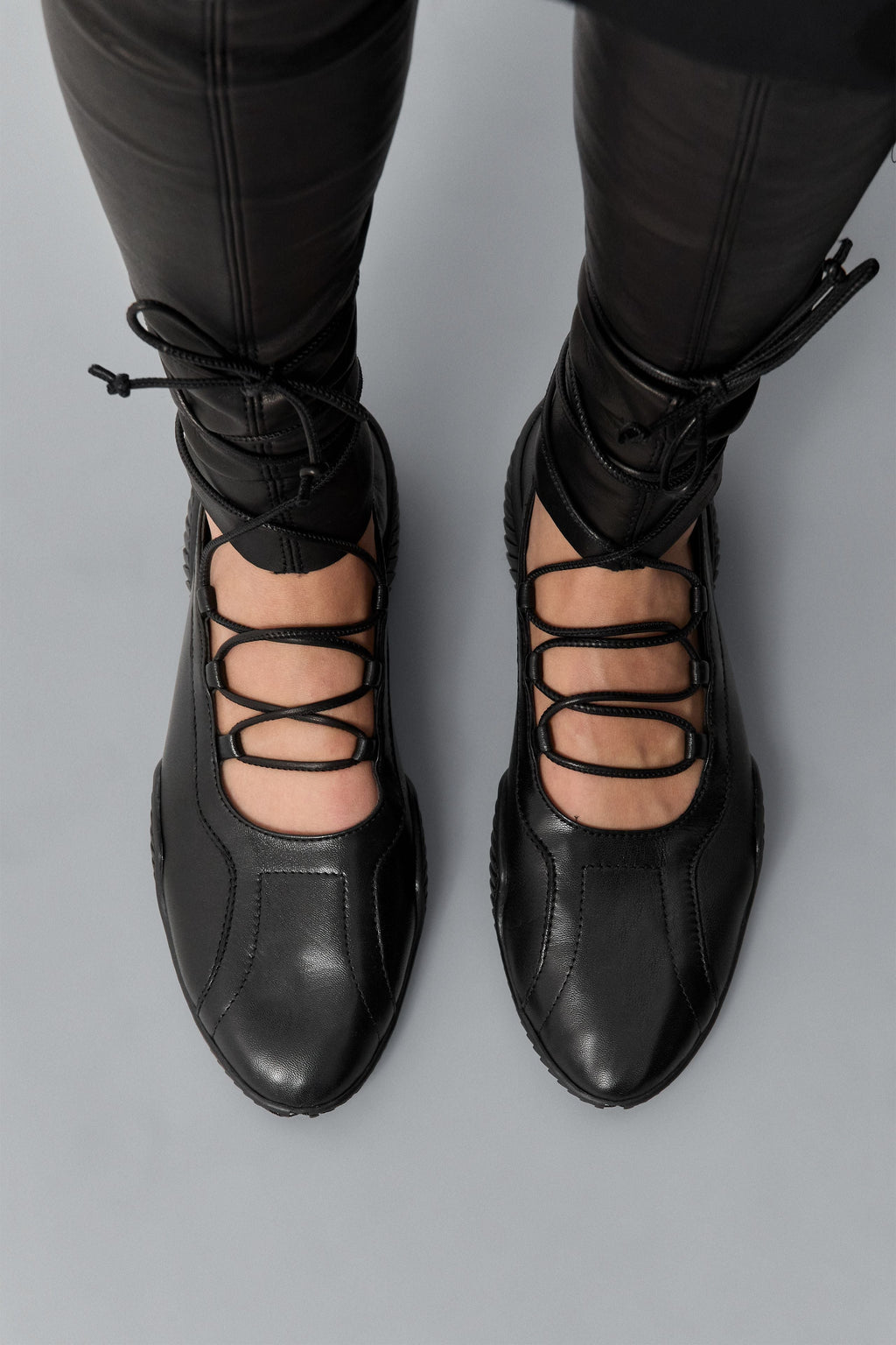 Miista Averie Lace Ballerinas