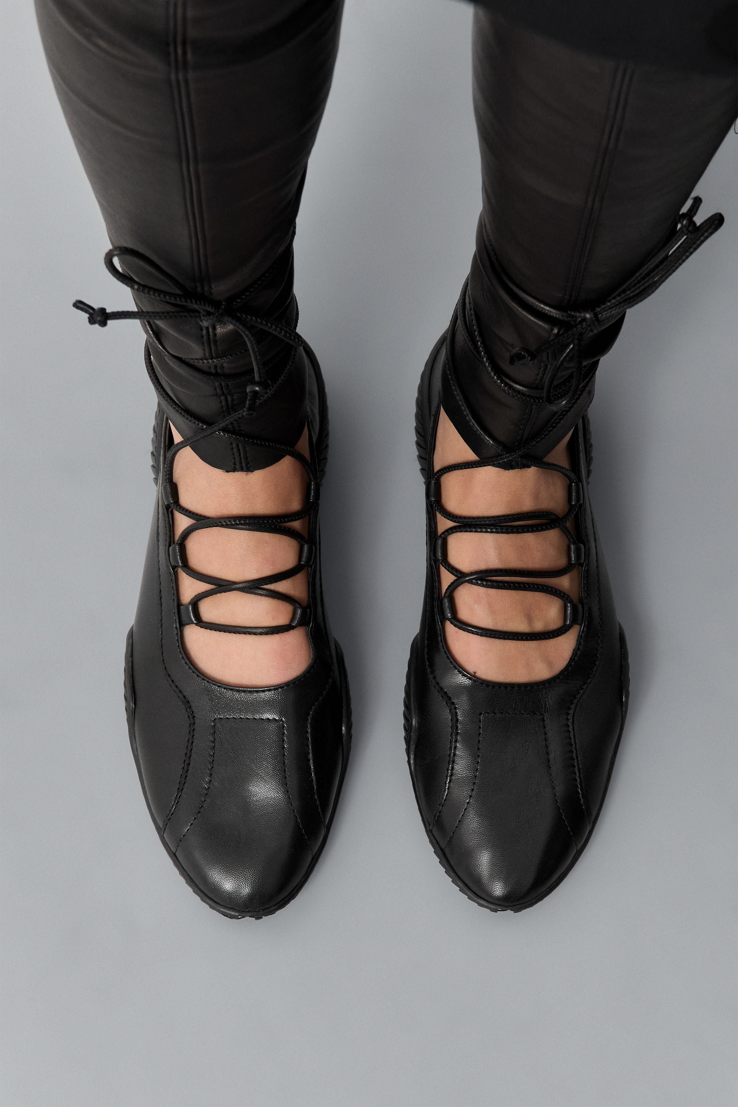 Miista Averie Lace Ballerinas