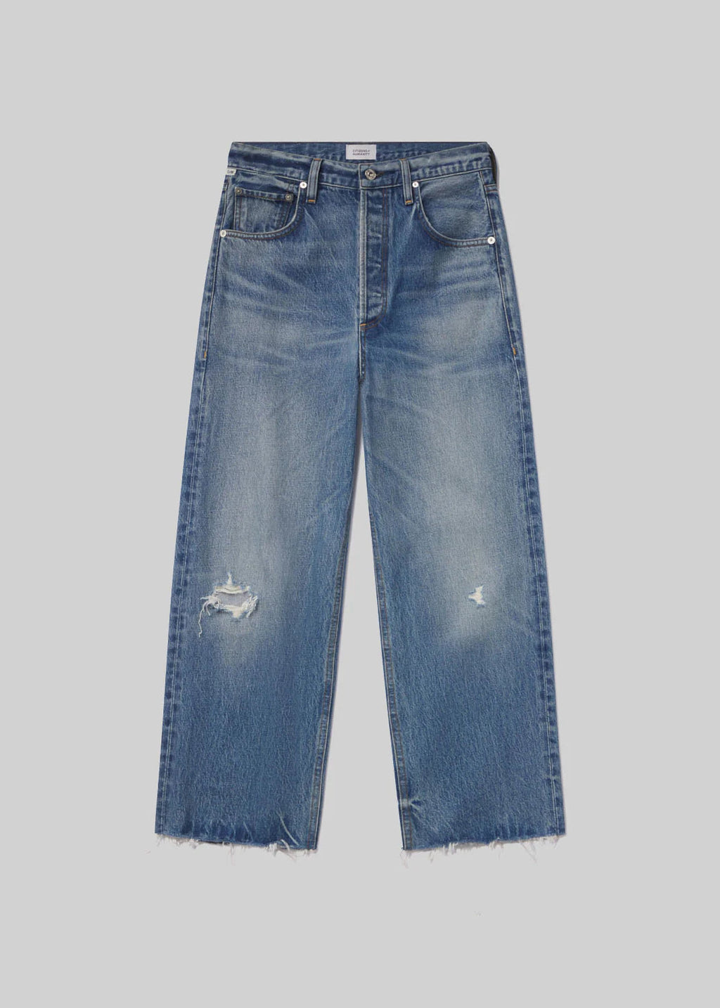 Citizens of Humanity Ayla Raw Hem Crop Jean