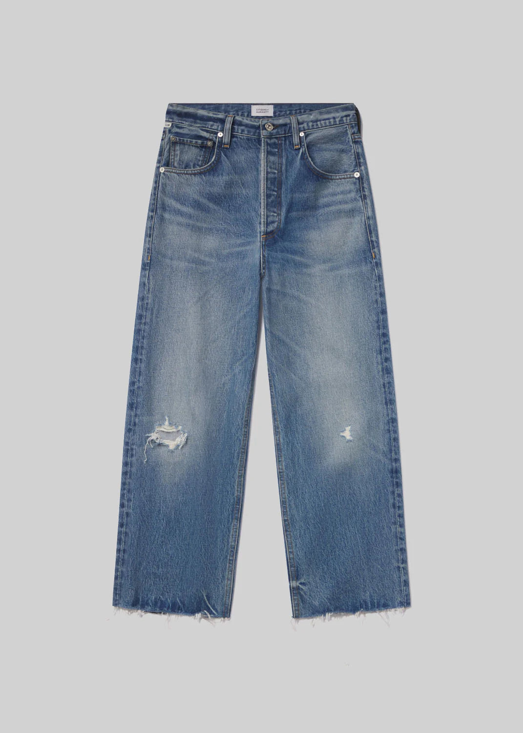 Citizens of Humanity Ayla Raw Hem Crop Jean