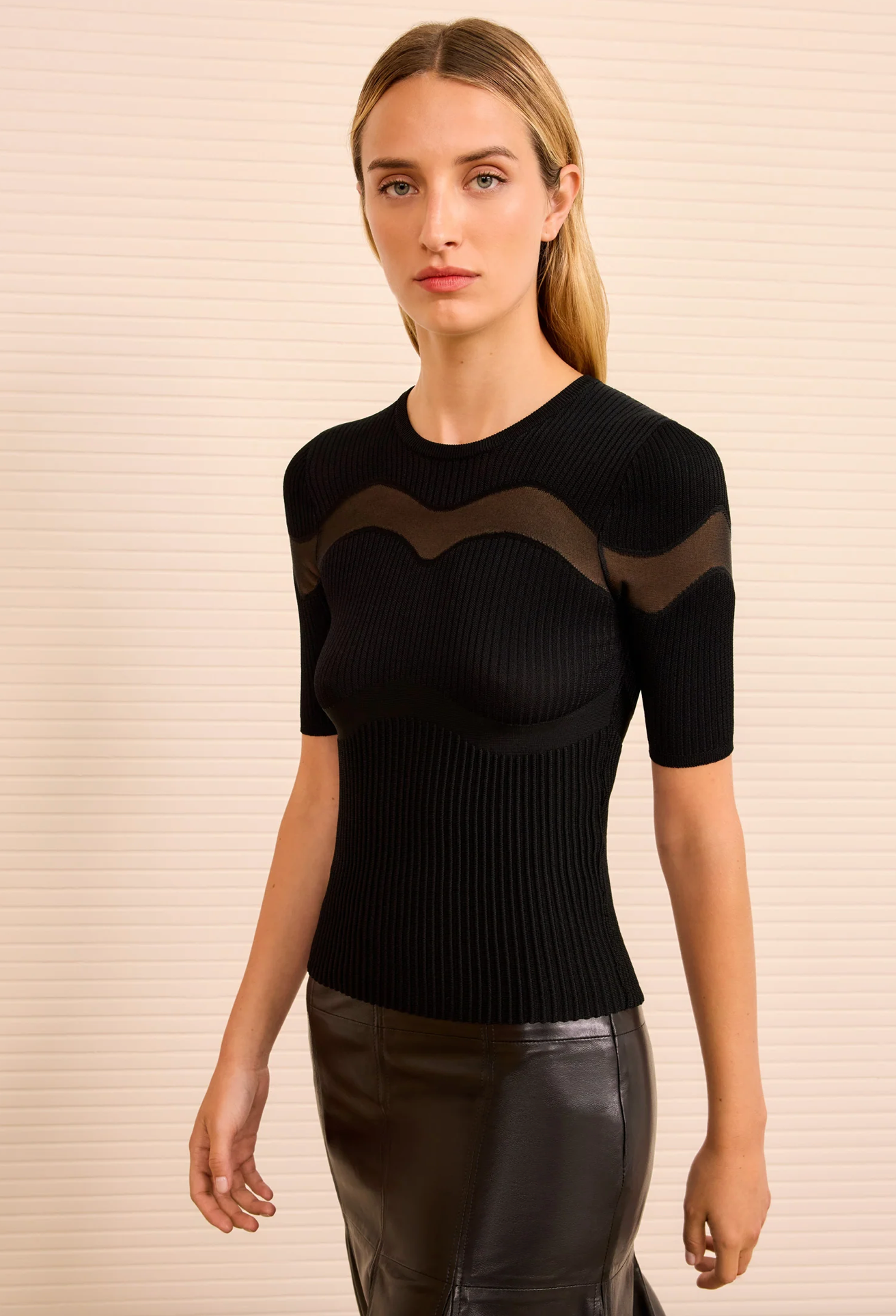 Ulla Johnson Ayla Short Sleeve Top