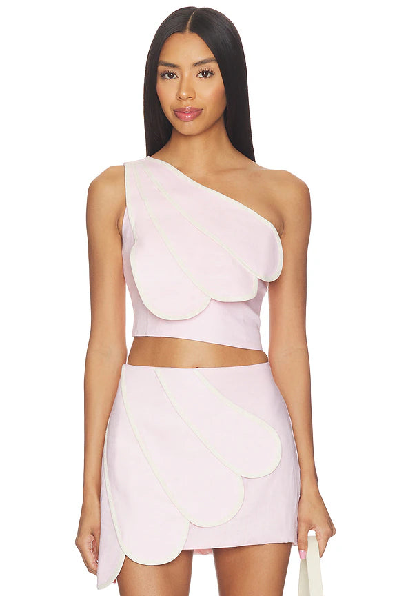 Azulu Sandy Top - Ballet Pink