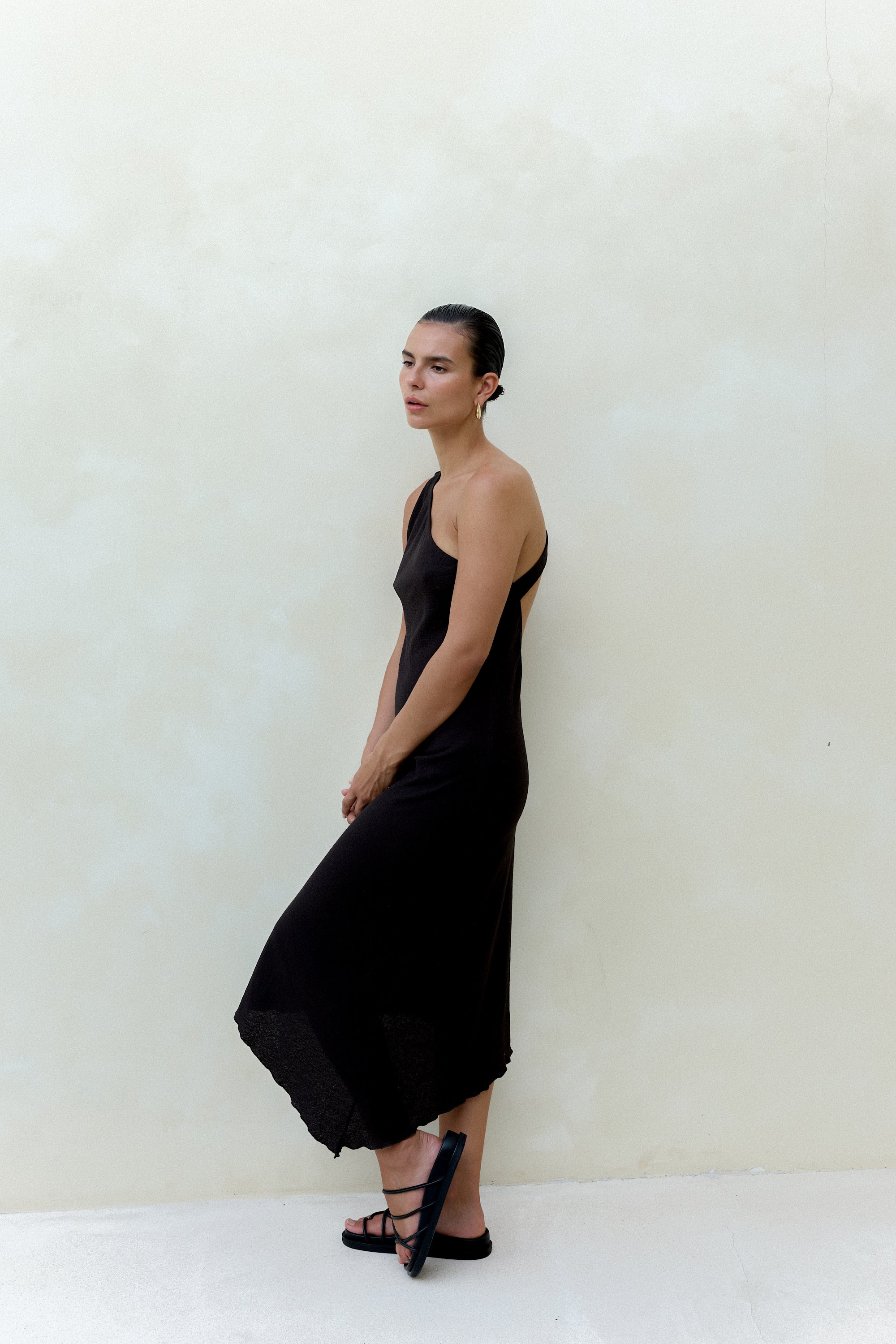 BAHHGOOSE O/S Dress - Charcoal