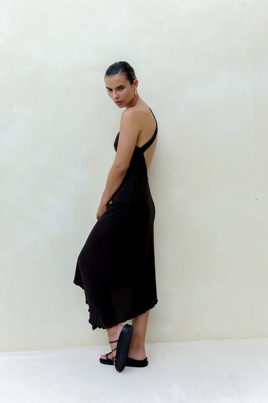 BAHHGOOSE O/S Dress - Charcoal