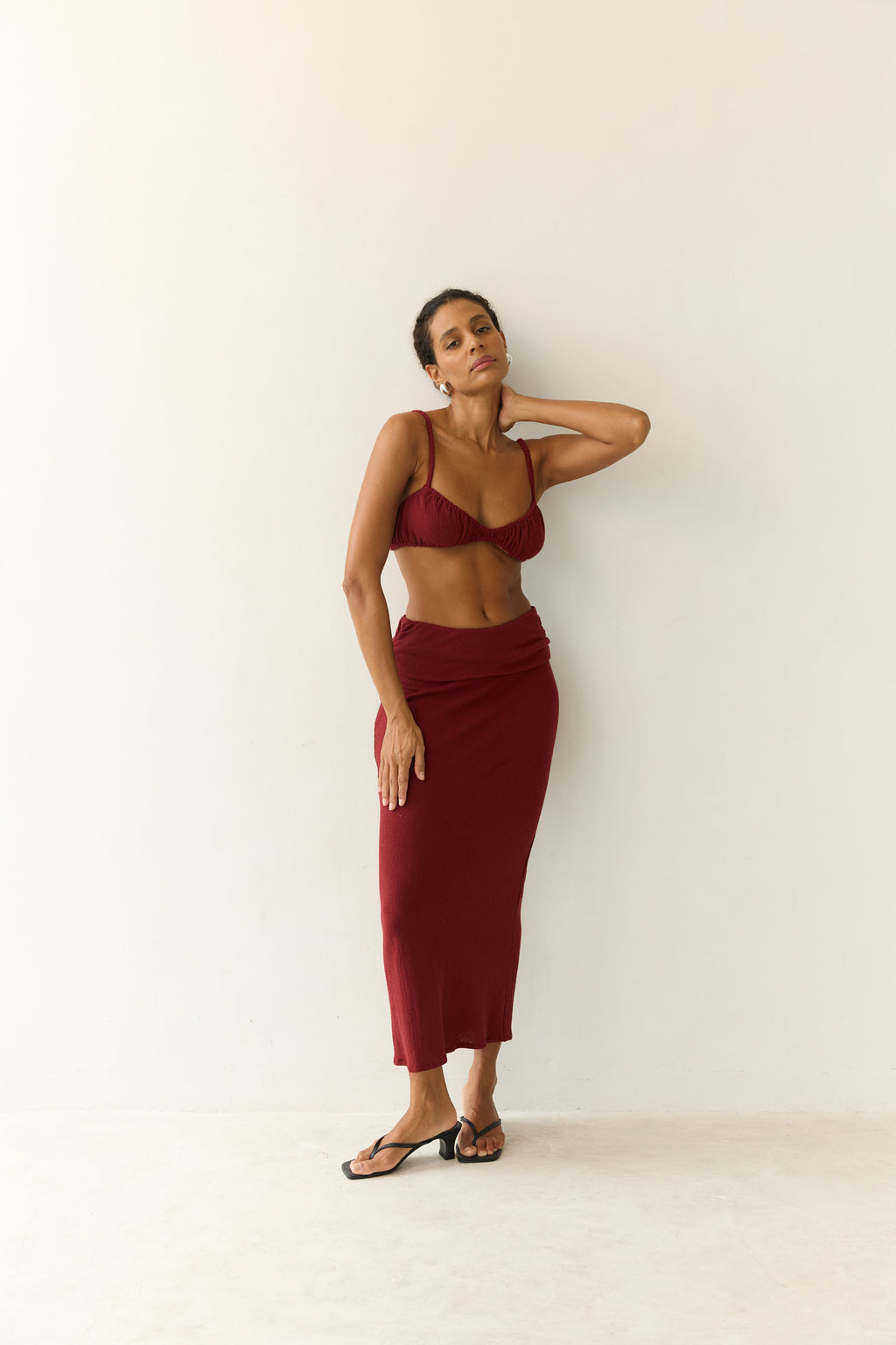 BAHHGOOSE Sabi Skirt - Matcha