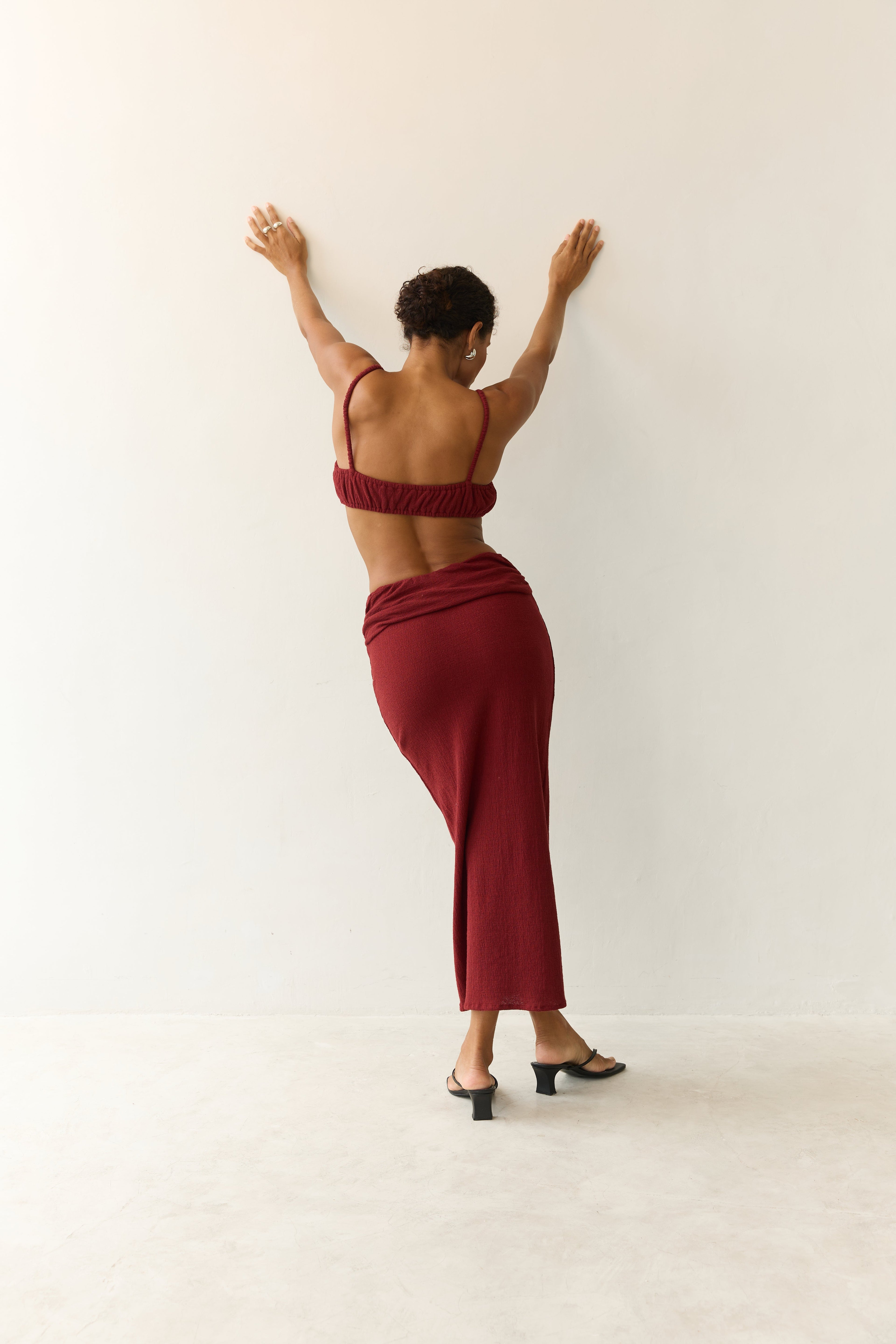 BAHHGOOSE Sabi Skirt - Matcha