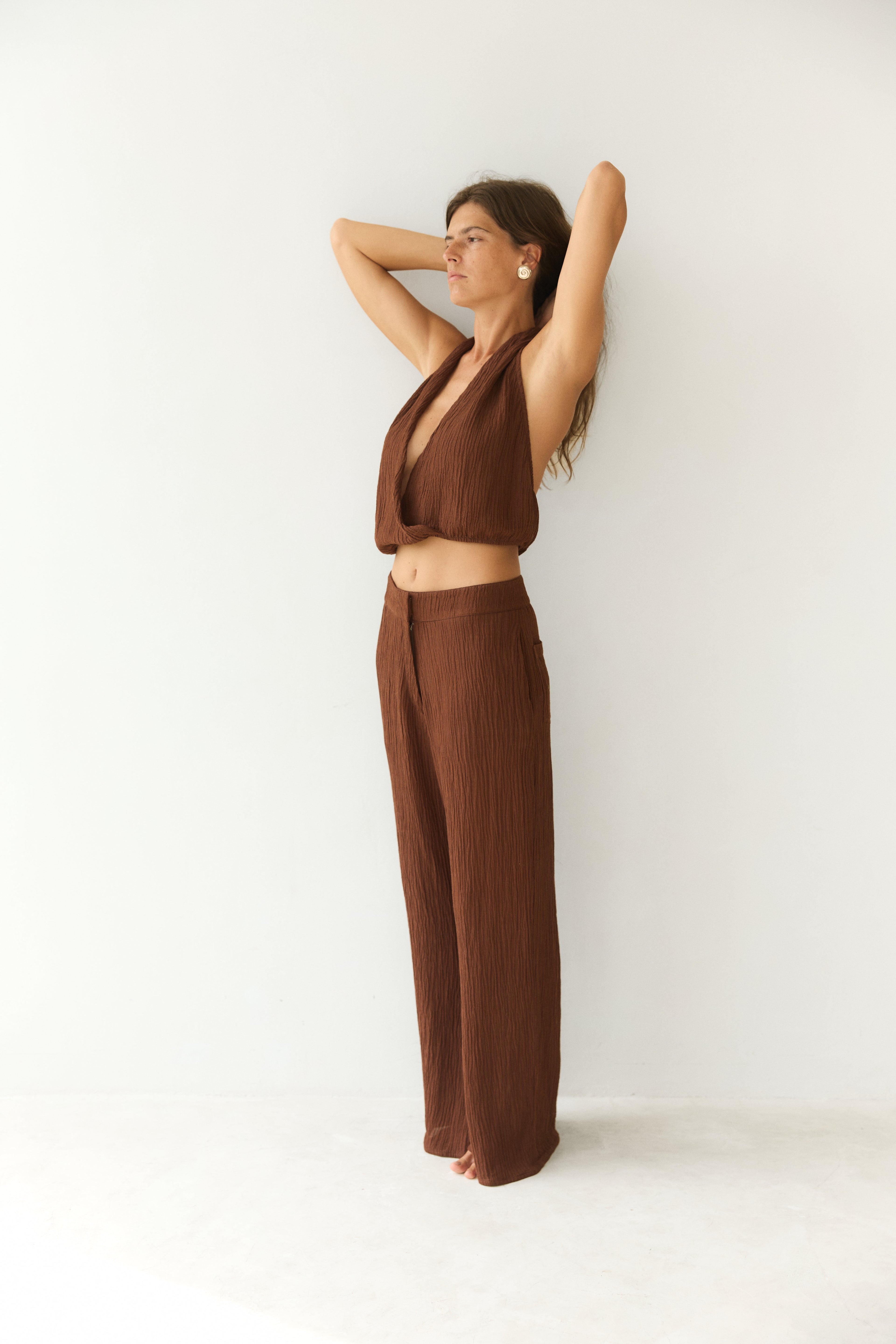 BAHHGOOSE UKA Halter - Tiramisu