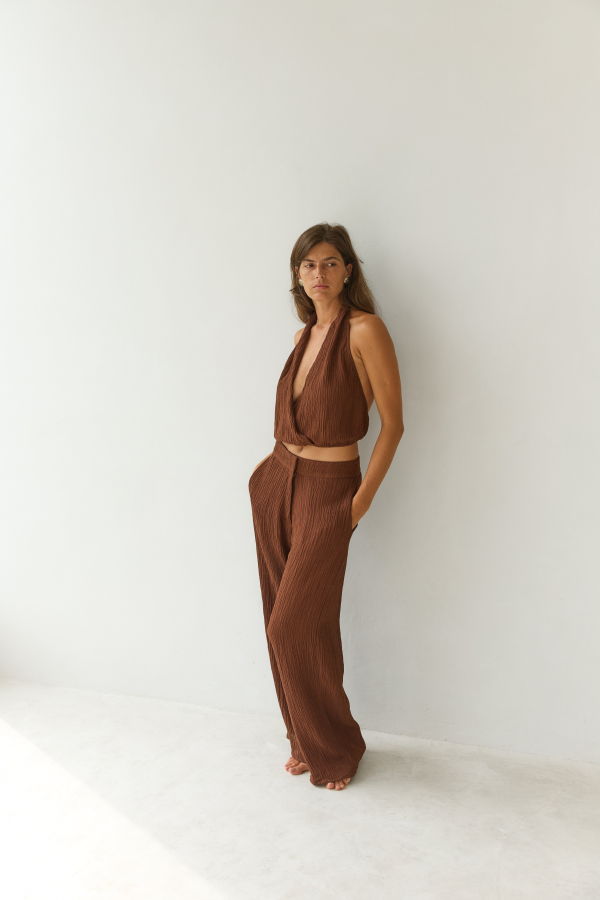 BAHHGOOSE UKA Halter - Tiramisu
