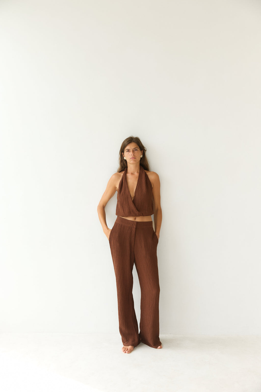 BAHHGOOSE UKA Halter - Tiramisu