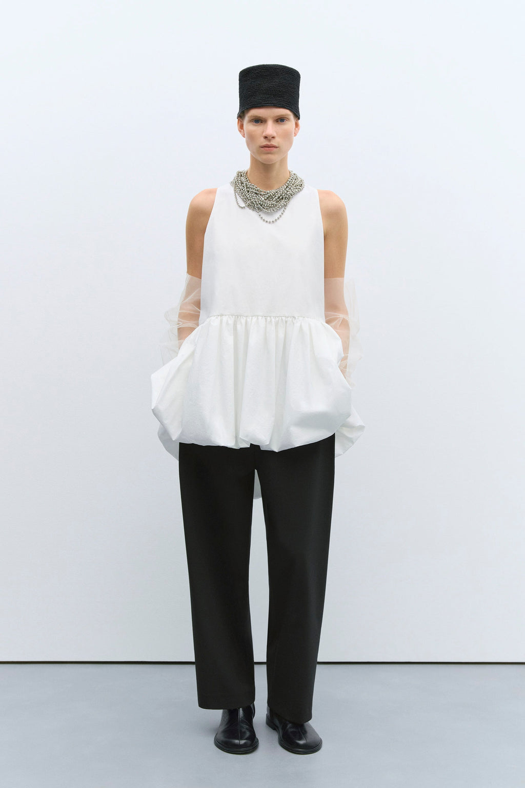 Cordera Balloon Mini Dress