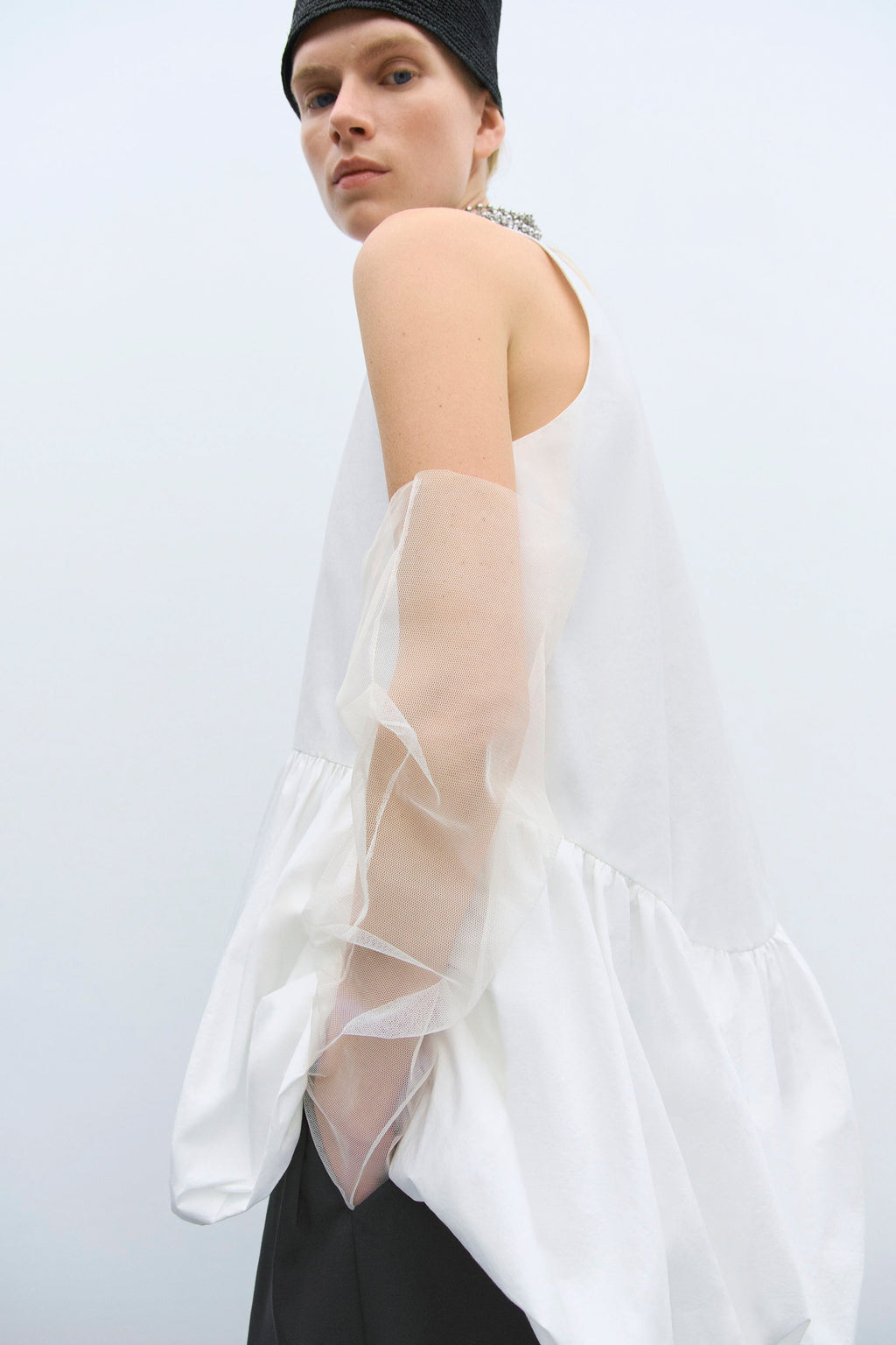 Cordera Balloon Mini Dress