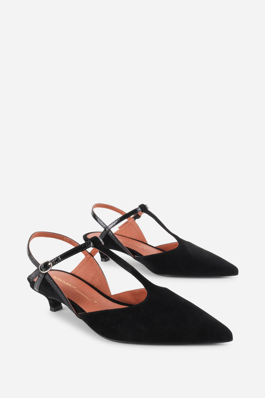 INTENTIONALLY __________. BBGIRL Kitten Heel Pump