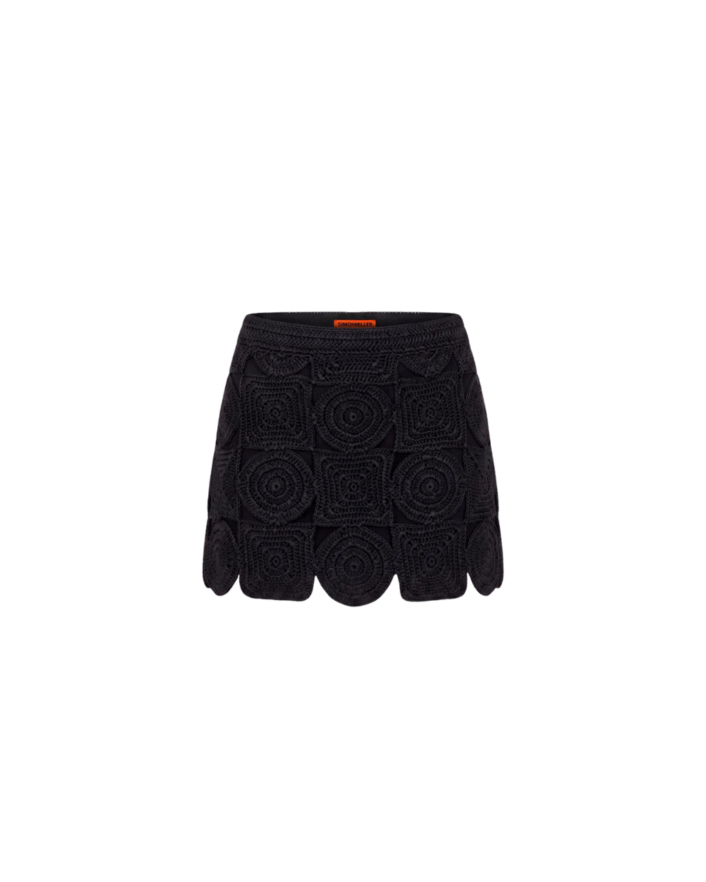 Simon Miller Beep Beep Low-Rise Mini Skirt - Black
