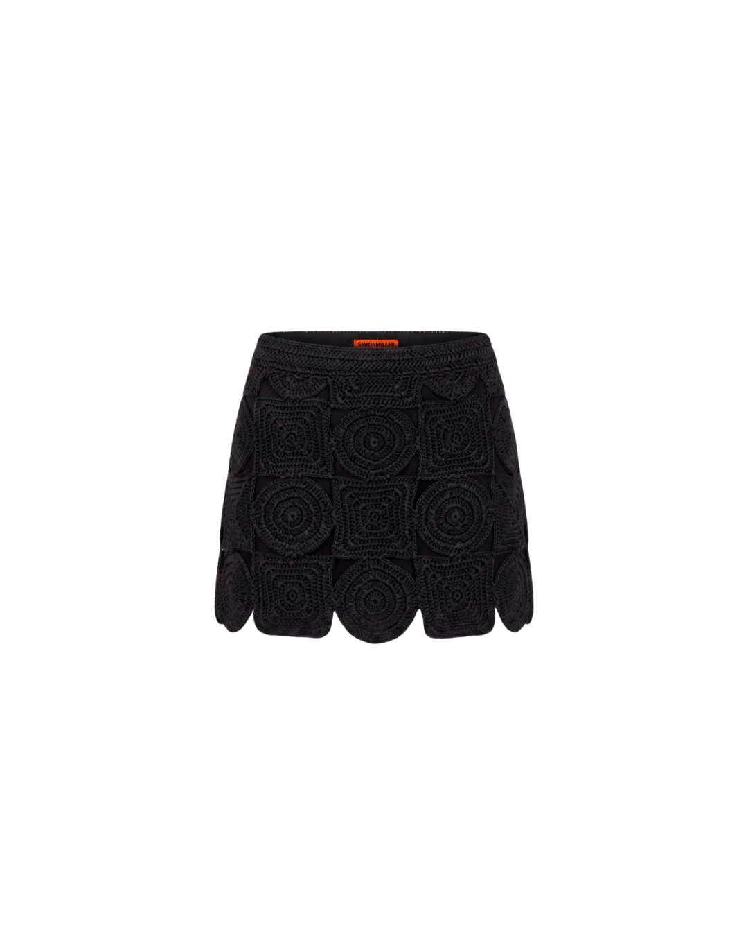 Simon Miller Beep Beep Low-Rise Mini Skirt - Black