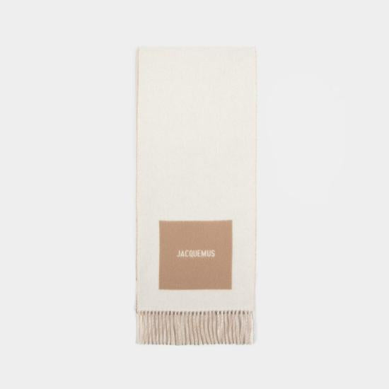 Jacquemus Scarf - Beige