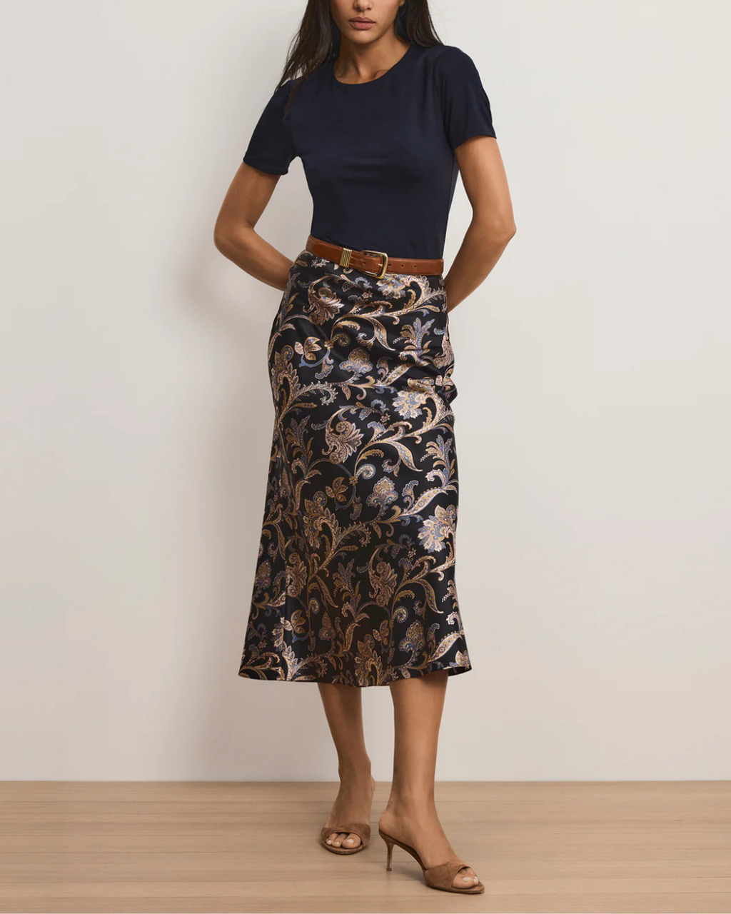 Veronica Beard Benedict Tee - Navy