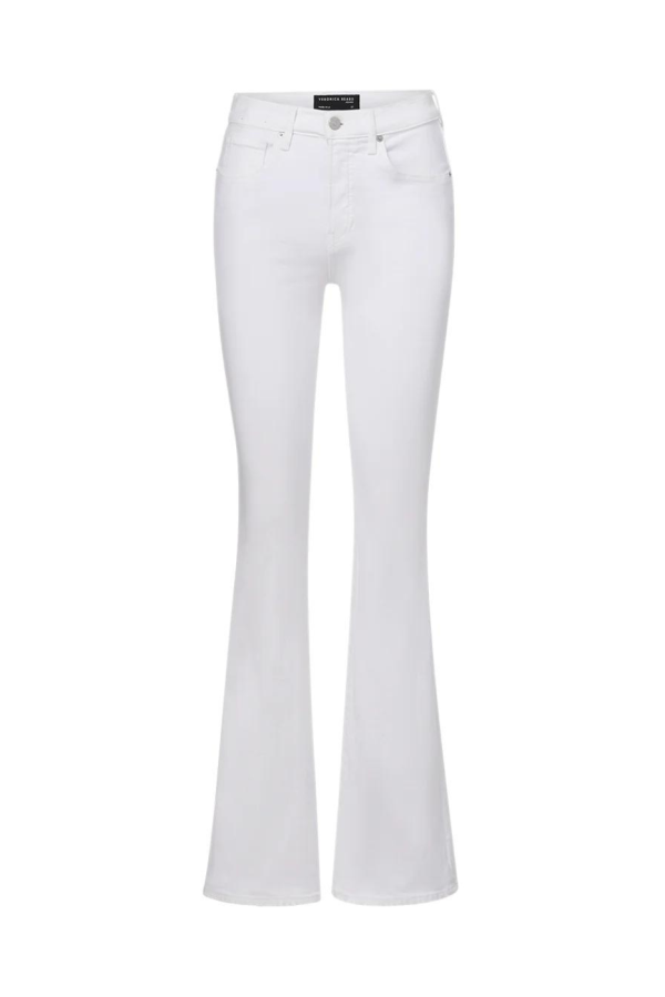 Veronica Beard Beverly Skinny Flare - White