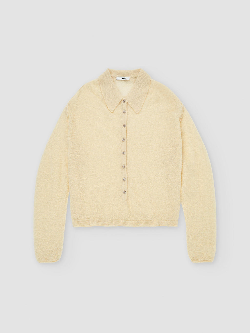 Rus Bikou Polo Sweater - Butter